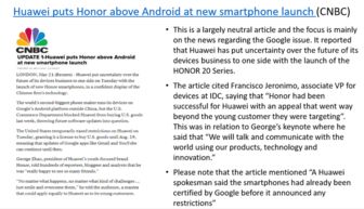 榮耀獲全球媒體盛贊，趙明 以創(chuàng)新科技對(duì)話世界